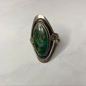 Silver Ring With Beautiful Stone